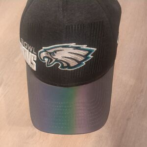 Philadelphia Eagles Iridescent Super Bowl 53 Locker Room Cap Hat New Era 9Forty